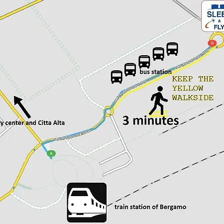 Apartment Sleep & Fly Bgy Airport-station-center *